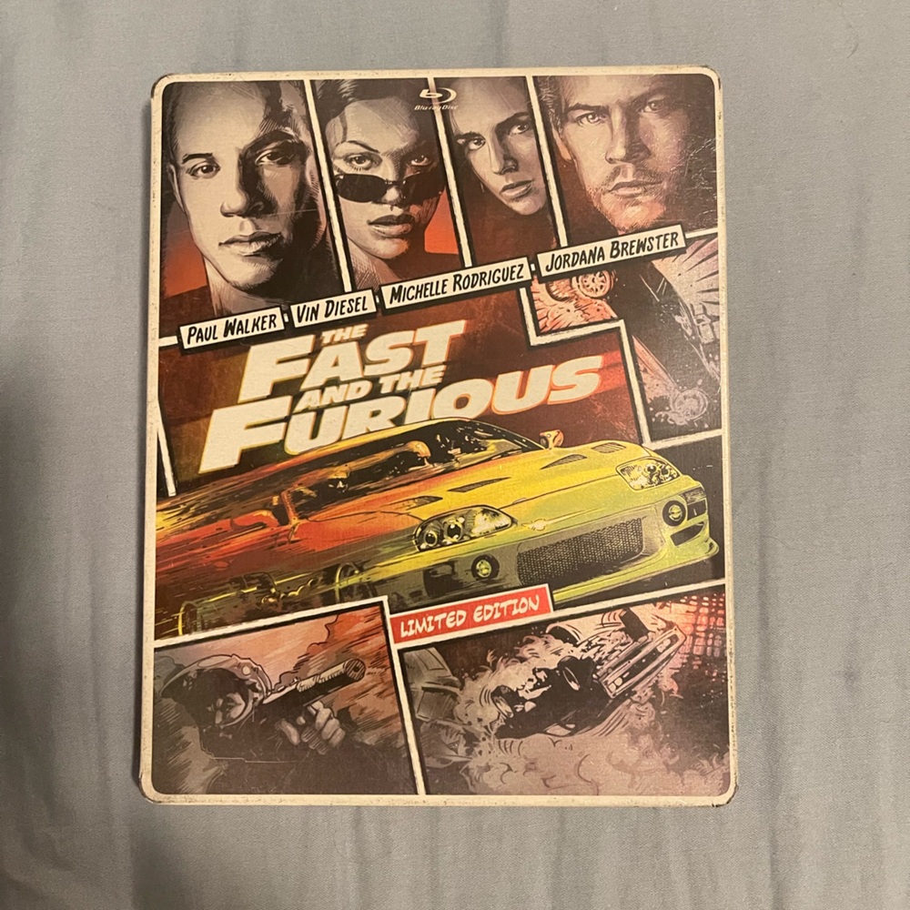 The Fast and Furious (The Original) Limited Edition Blu-Ray Steelbook